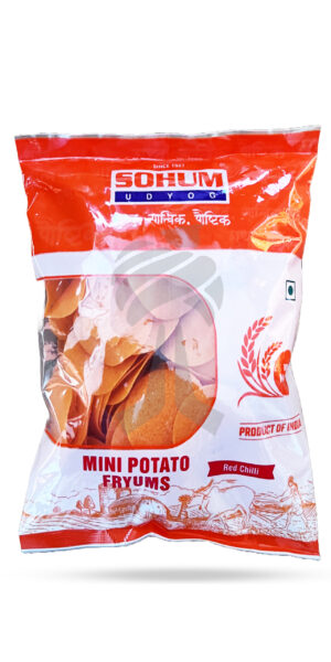 Sohum Red Chilli Mini Potato Fryums 100g