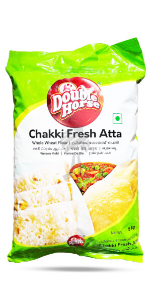 Double Horse Chakki Fresh Atta 5kg
