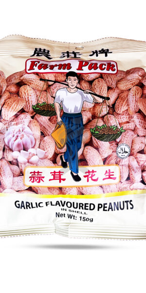 Farm Pack Garlic Peanuts In Shell 150g