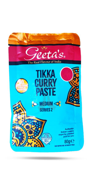Geeta's Tikka Curry Paste Medium 80g