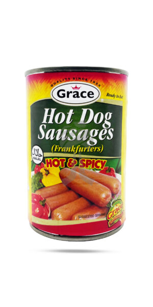 Grace Hot Dog Hot & Spice 400g