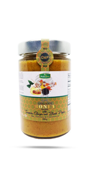Herbal Choice Organic Honey W/Turmeric,Ginger& Black Pepper 500g
