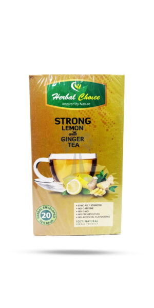 Herbal Choice Strong Lemon & GingerTea 24's 48g