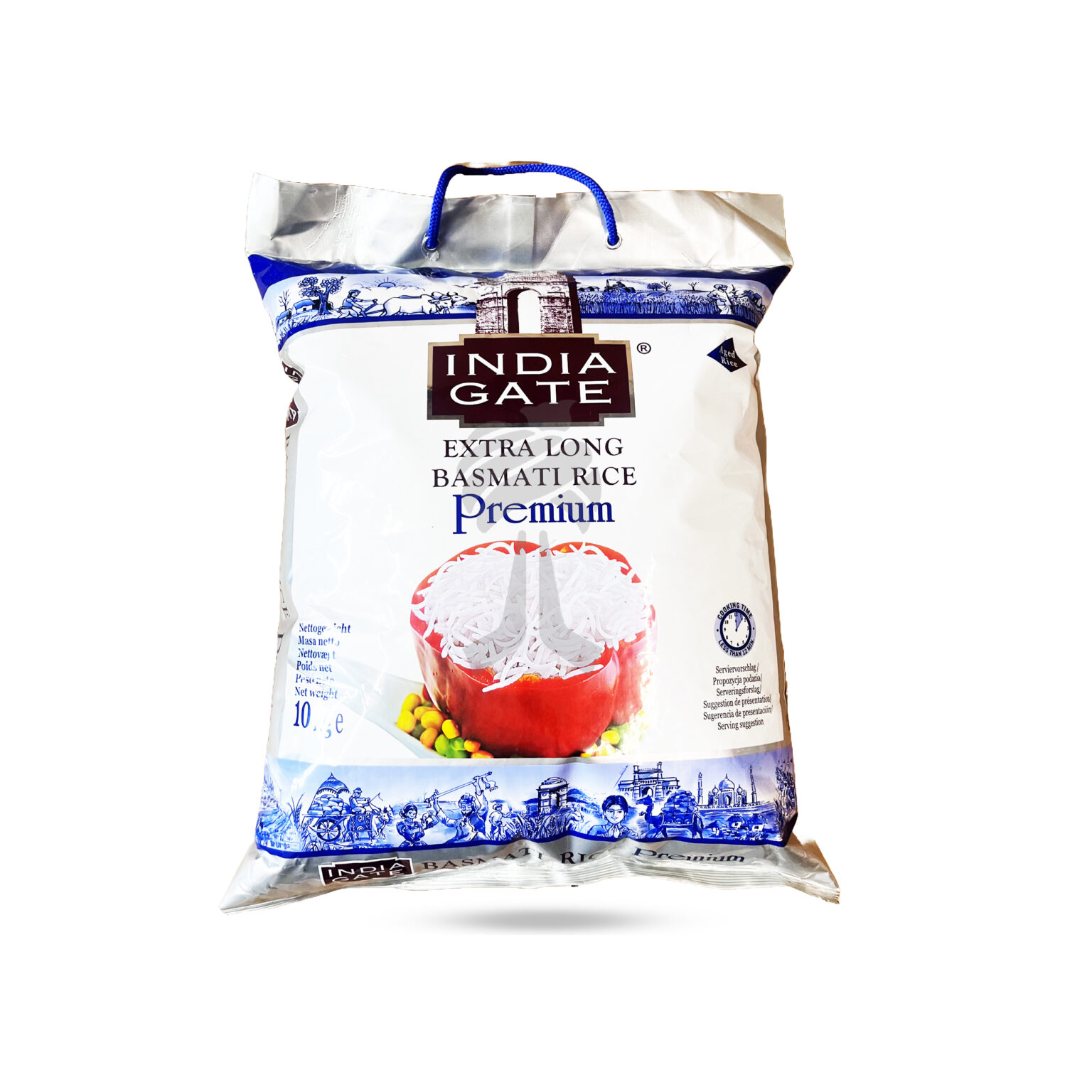 India Gate Premium Extra Long Basmati Rice 10kg • Hallans