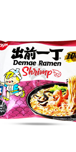 Nissin Demar Ramen Shrimp Flavoured Noodles 100g