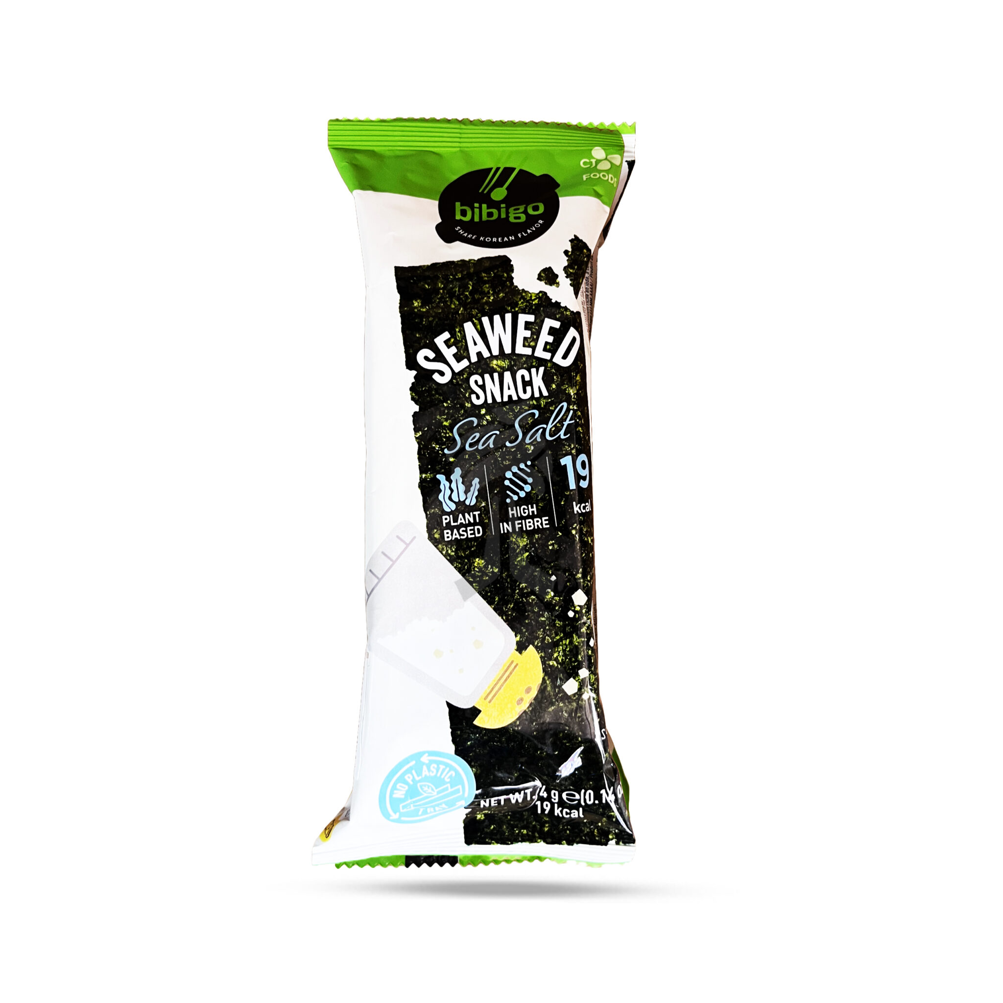 Bibigo Seaweed Sea Salt Snack 4g • Hallans