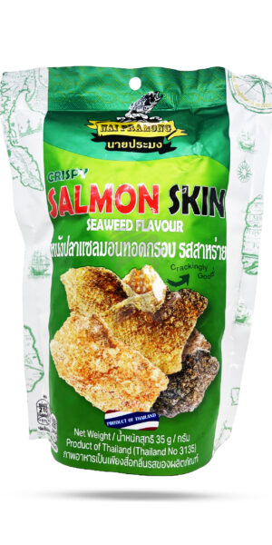 Nai Pramong Seaweed Salmon Skin 35g