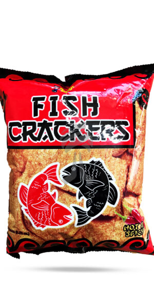 Chick Boy Fish Crackers Hot & Spicy 100g