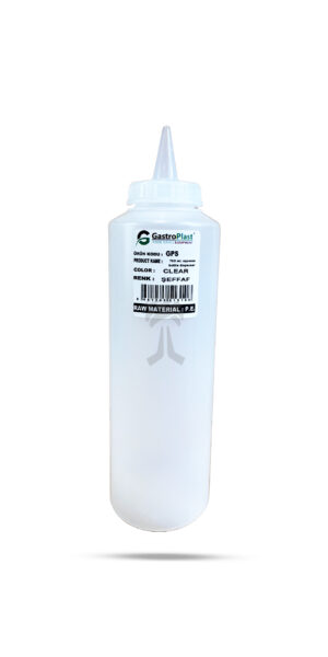 GastroPlast Sauce Bottle Clear 750ml