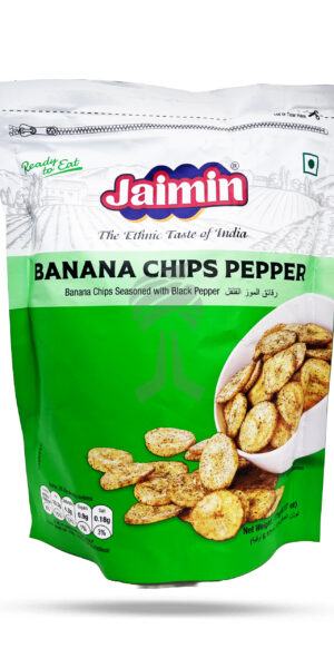 Jaimin Banana Chips Pepper 175g