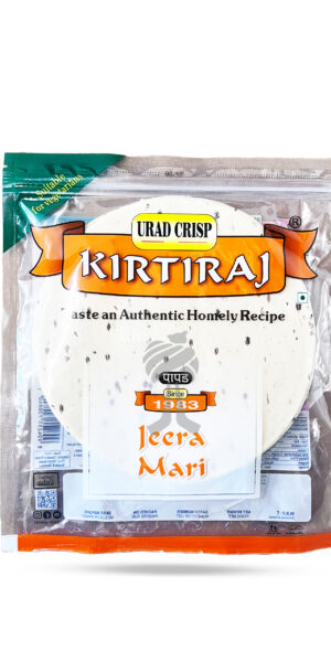 Kirtiraj Jeera Mari Papad 200g