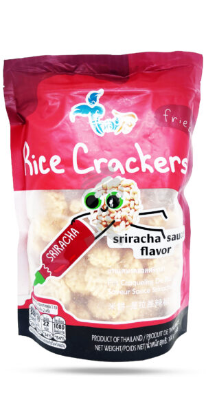 Thai To Sriracha Rice Crackers 100g