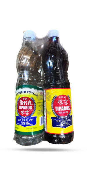 Tiparos Value Pack Vinegar+ Fish Sauce 2x700ml