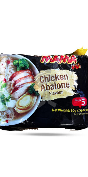 Mama Rice Vermicelli Chicken & Abalone 5x60g