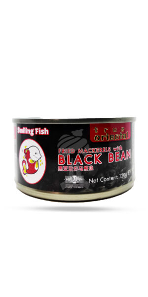 Smiling Fish Fried Mackerels With Black Beans 120g