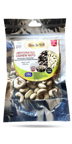 Inndu Sri Dehydrated Cashew Nuts 100g