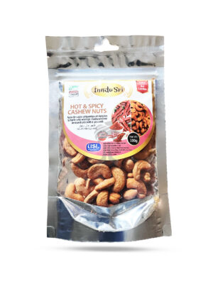 Inndu Sri Hot & Spicy Cashew Nuts 100g