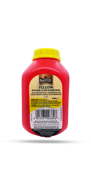 Natco Yellow Food Colour 500g