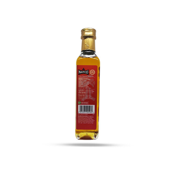 Natco Pure Sesame Oil 250ml - Image 2