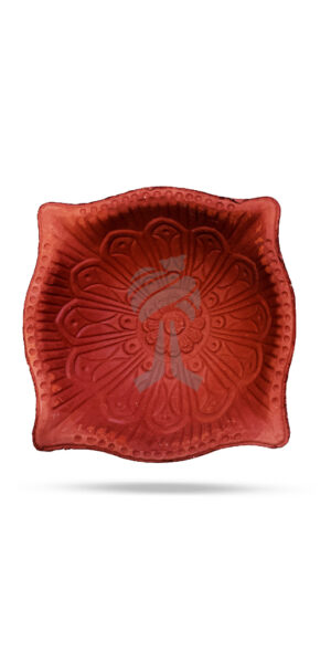 Clay Plain Diya Large 1Pc