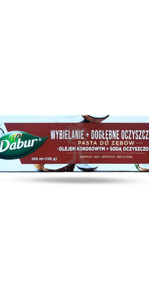 Dabur Toothpaste Coconut oil & Baking Soda 100ml