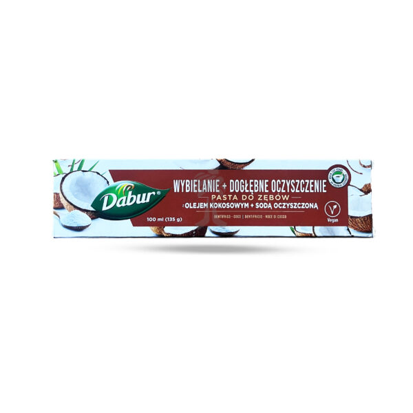 Dabur Toothpaste Coconut oil & Baking Soda 100ml