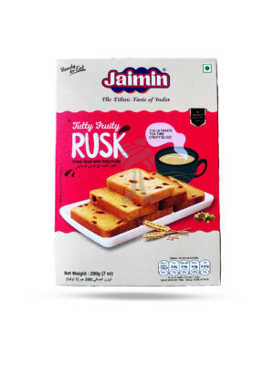 Jaimin Tutty Fruity Rusk 200g