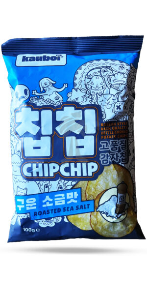Kauboi Chip Chip Roasted Sea Salt Flovour 100g