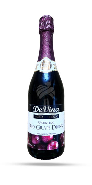 De Vina Sparkling Red Grape Drink 750ml