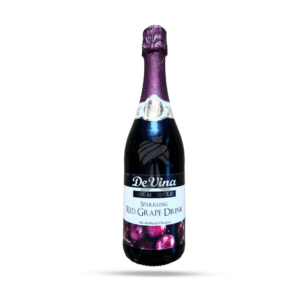 De Vina Sparkling Red Grape Drink 750ml