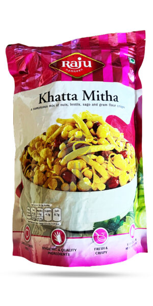 Raju Namkeen Khatta Mitha 300g