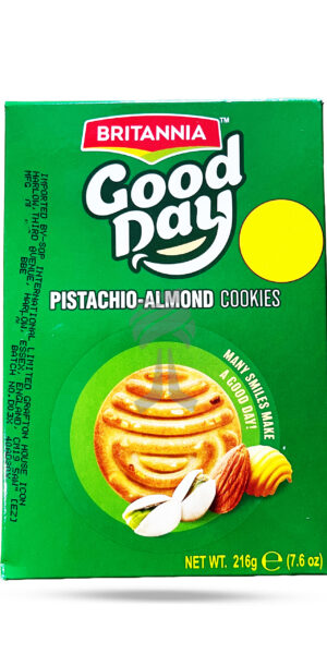 Britannia Good Day Pista & Almond Cookies 216g