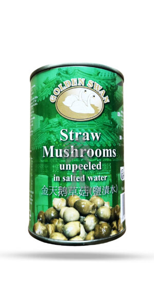 Golden Swan Straw Mushrooms Unpeeled In Salted Water 425g