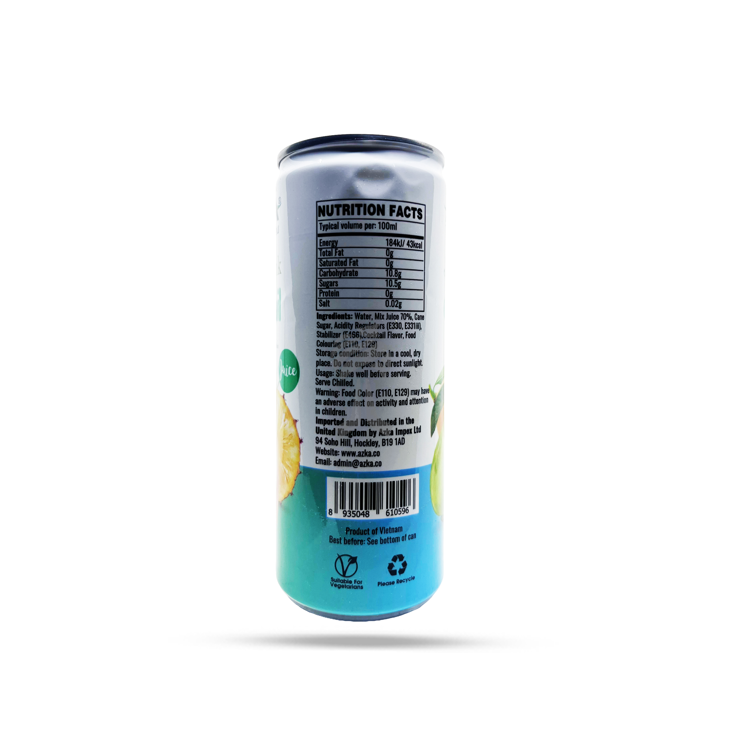 Azka Cocktail Juice Drink 250ml - Image 2