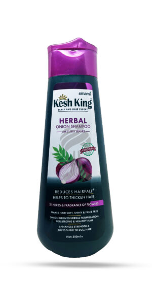 Emami Kesh King Herbal Onion Shampoo with Curry Leaves 300ml