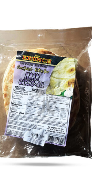 New Krunch Garlic Naan 510g