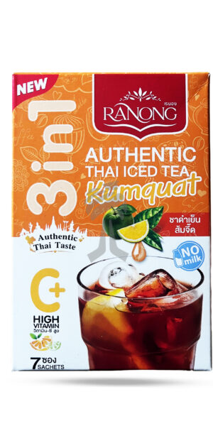 Ranong Thai Iced Tea Kumquat Flavour 175g