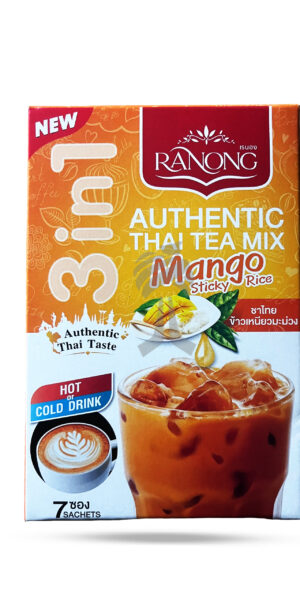 Ranong Tea Thai Tea Mix With Mango Sticky Rice 175g