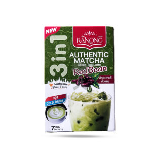 Ranong Matcha Green Tea lattae With Red Bean Flavour 175g