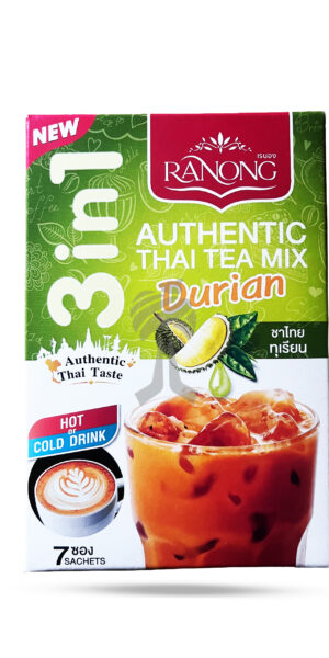 Ranong Tea Thai Tea Mix With Durian Flavour 175g