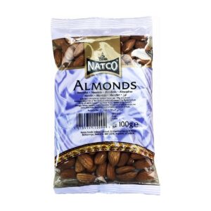 Natco Almonds Whole 100g